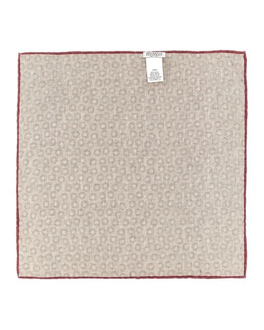 Brunello Cucinelli Multicolor Handkerchiefs for men