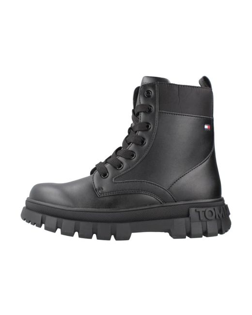 Tommy Hilfiger Schnürstiefel in Black für Herren