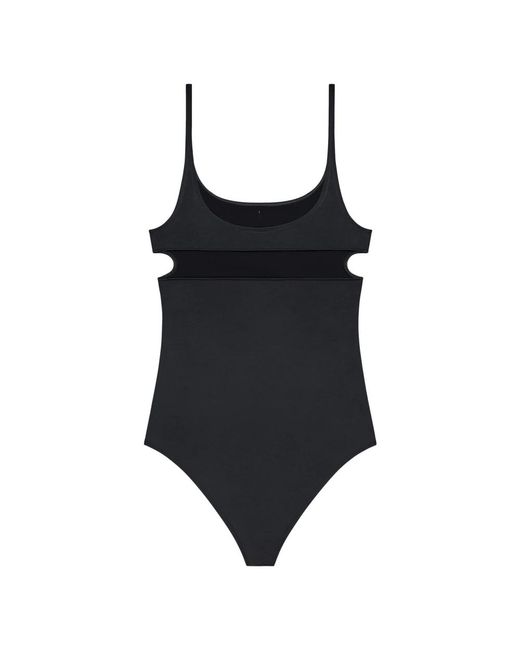 Courreges Badmode ,Zwart ,Cut-Out One-Piece in het Black