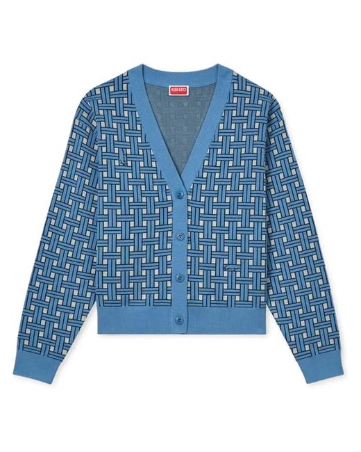 Cardigans KENZO en coloris Blue
