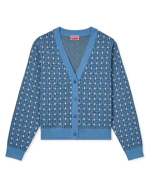 KENZO Blue Cardigans