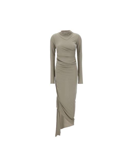 ANDREA ADAMO Green Maxi Dresses