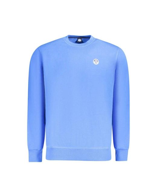 North Sails Blue Sweatshirts for men