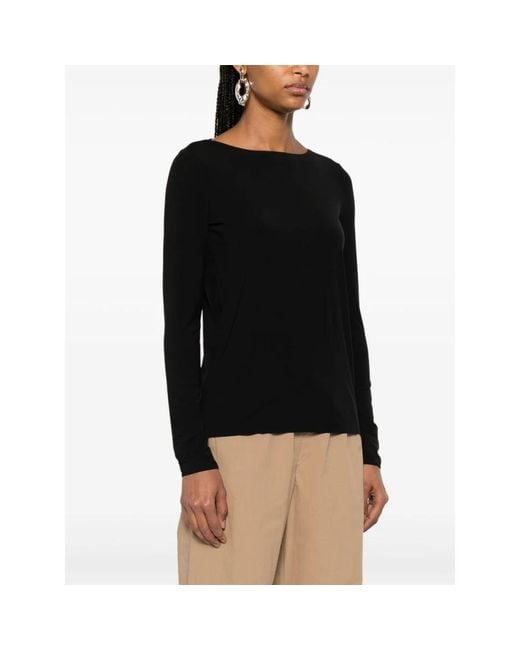 Wolford Black Long Sleeve T-Shirts