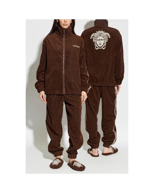 Zip-Throughs Versace de color Brown