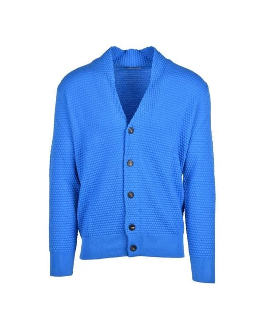 Cardigans Kangra pour homme en coloris Blue