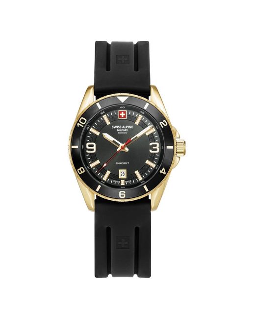 Watches Swiss Alpine Military en coloris Black