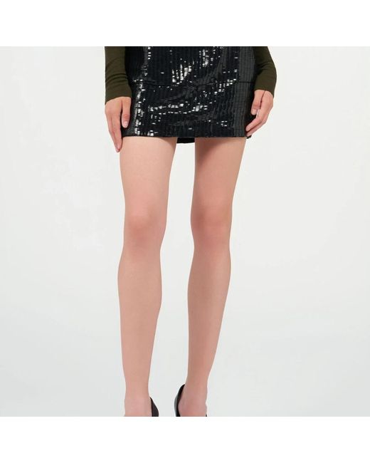 Roberto Cavalli Black Short Skirts