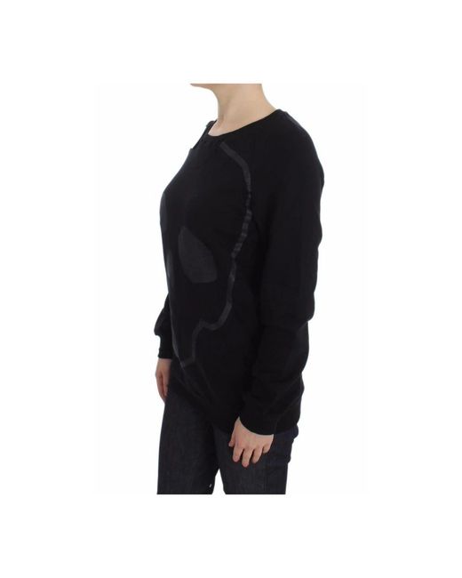 Exte Black Round-Neck Knitwear