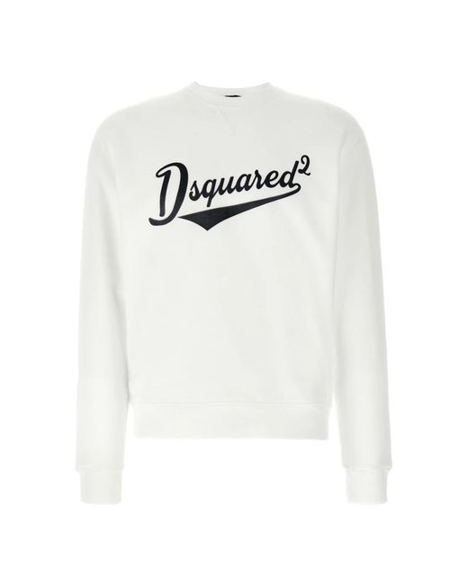 DSquared² White Sweatshirts for men
