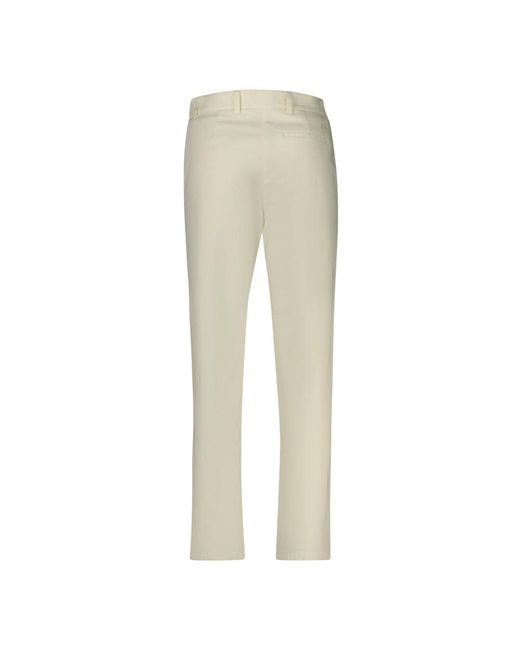 North Sails Broeken ,Wit ,Katoen Slim Fit Chino Broek in het Natural