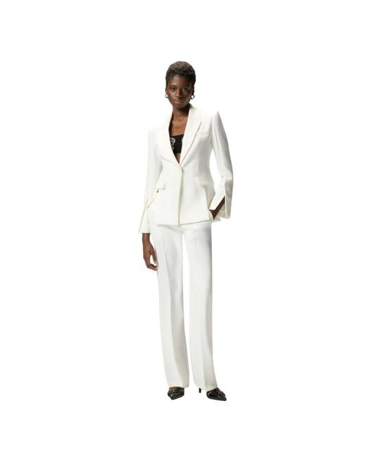 Pinko Jumpsuits & Playsuits ,Wit ,Polyester Carciofo Jas in het White