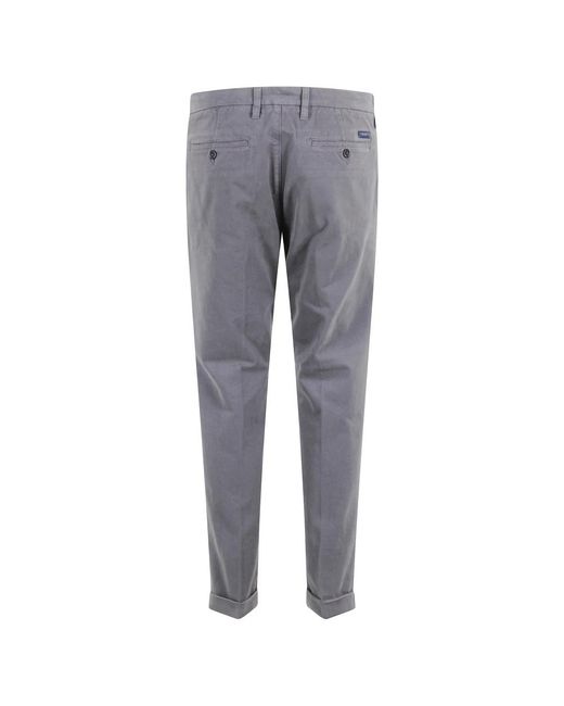 Fay Gray Slim-Fit Trousers for men