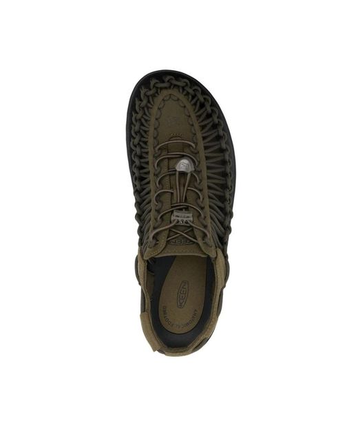 Keen Green Flat Sandals for men