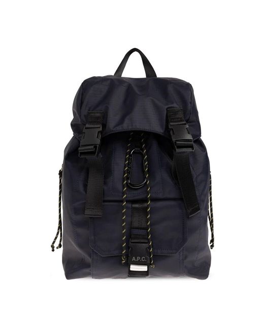 A.P.C. Black Backpacks for men