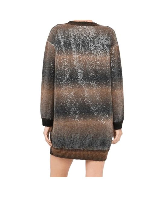 Liu Jo Brown Knitted Dresses