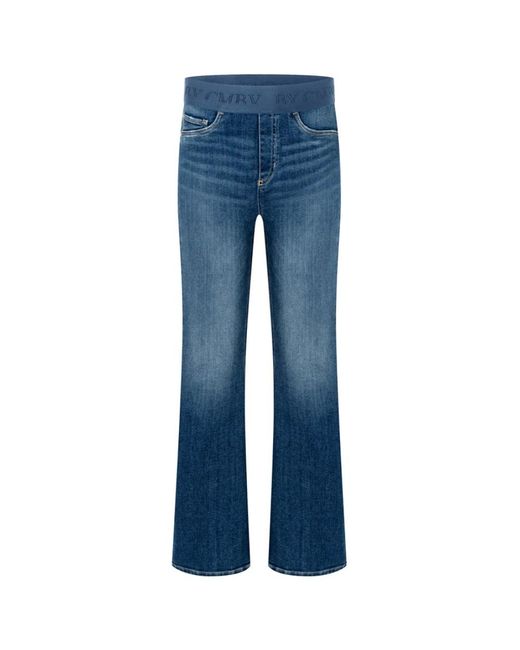 Cambio Blue Flared Jeans