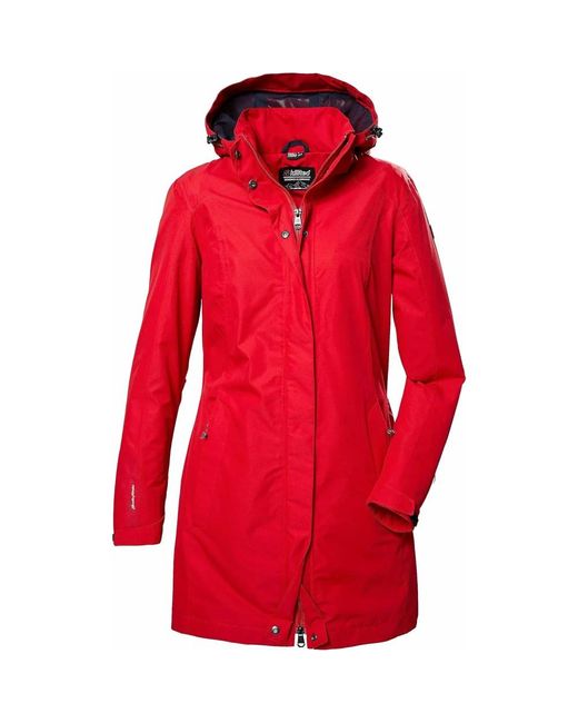 Killtec Robuuste Outdoorjas in het Red