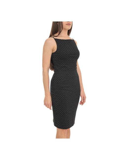 Midi Dresses Guess de color Black