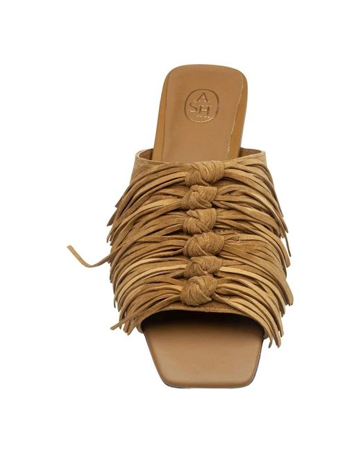 Ash Brigitte Mules in het Brown
