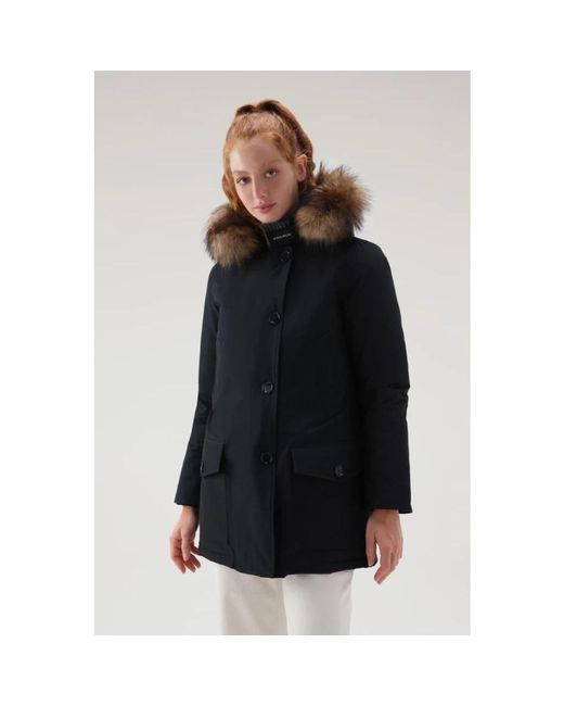 Woolrich White Winter Jackets