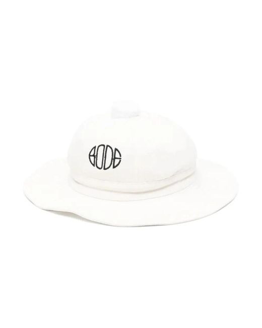 Hats Bode de color White