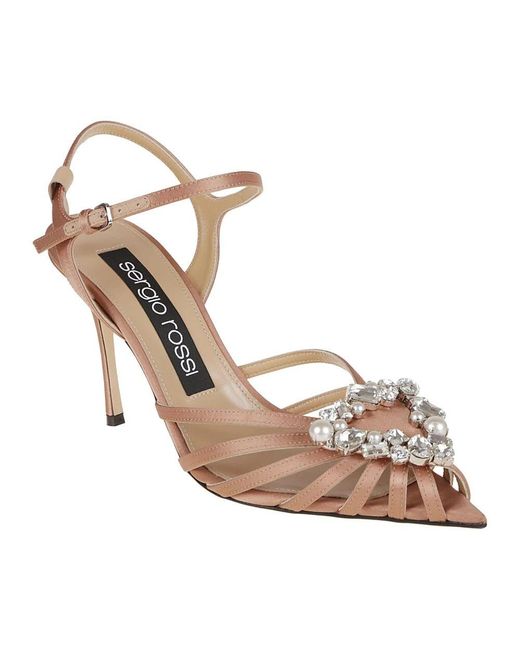 High Heel Sandals Sergio Rossi en coloris Pink