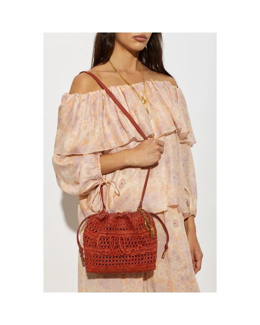 Chloé Red Bucket Bags
