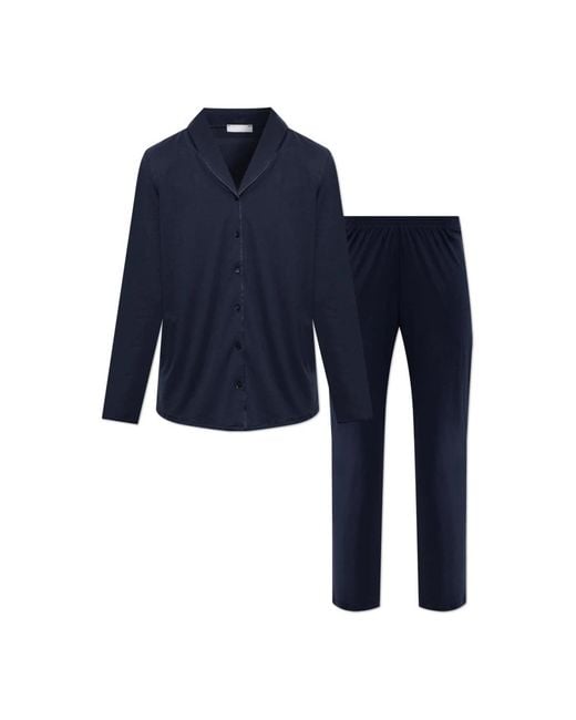 Pyjamas Hanro en coloris Blue