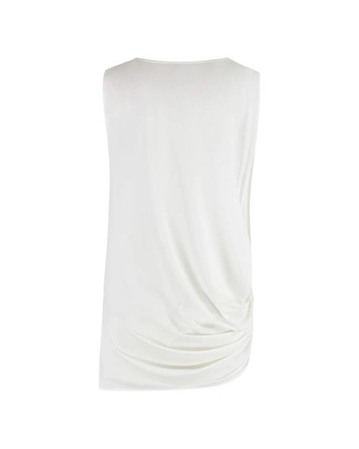 Jacquemus White Sleeveless Tops