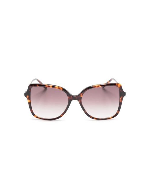 Carolina Herrera Brown Sunglasses