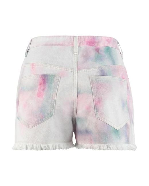 Isabel Marant White Denim Shorts