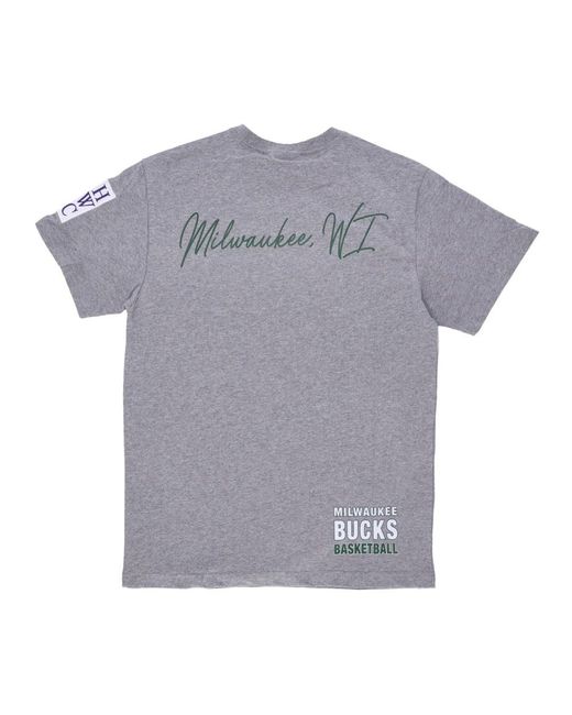 T-Shirts Mitchell & Ness de hombre de color Blue