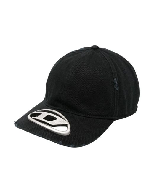 Logo cappello 9xx cap di DIESEL in Black