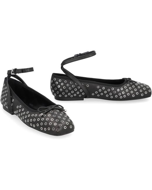 Michael Kors Black Ballerinas