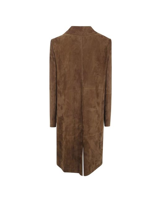 Tom Ford Single-Breasted Coats in het Brown