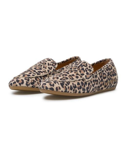 Candice Cooper Brown Loafers
