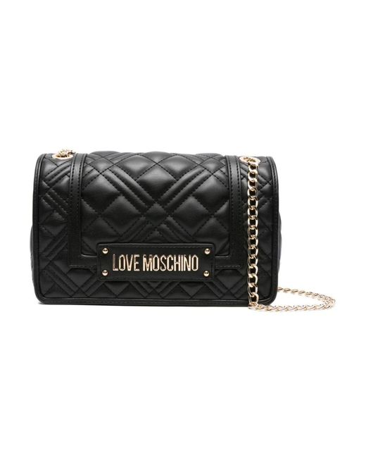Cross Body Bags di Love Moschino in Black