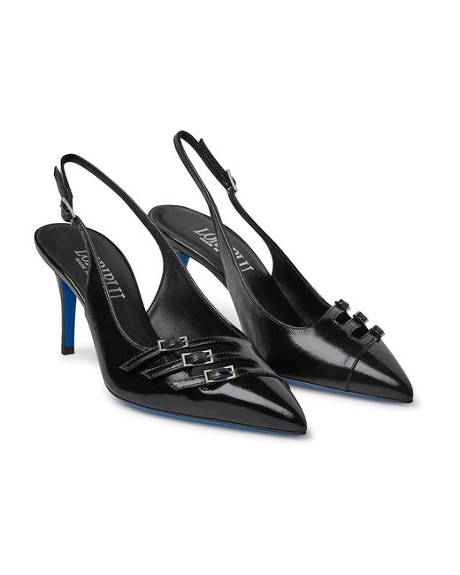 Loriblu Schoenen ,Zwart ,Slingback in het Blue
