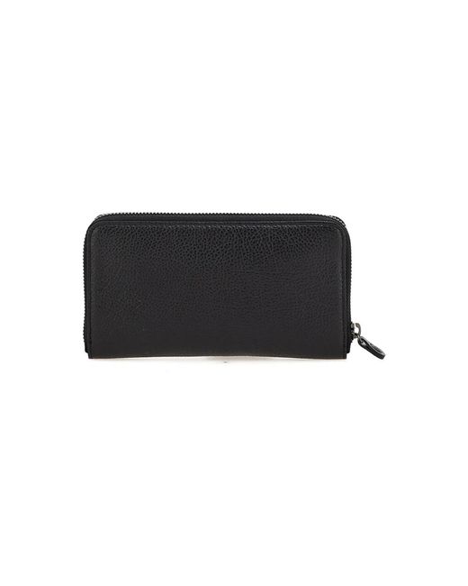 Gabs Accessoires ,Zwart ,Katoen Zip Around Portemonnee Soft in het Black