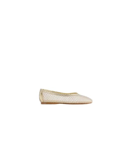 Forte_forte White Ballerina Shoes