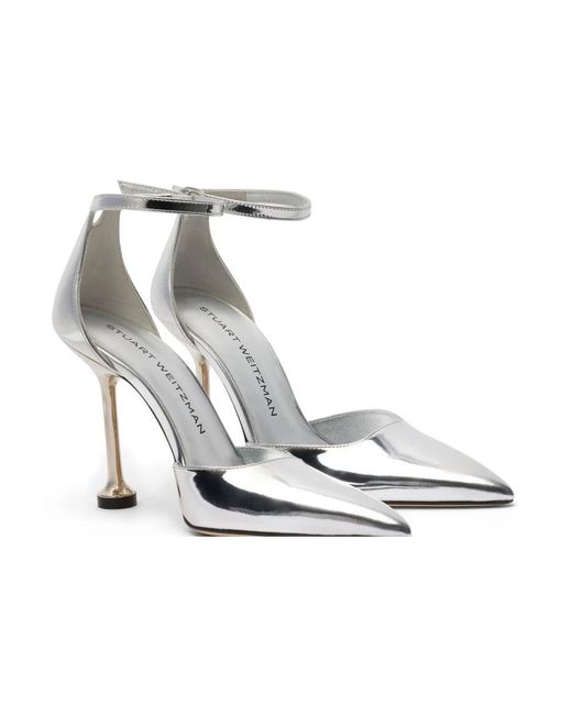 Stuart Weitzman Schoenen ,Grijs ,Pumps in het White