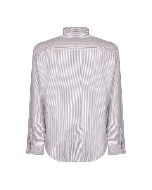 AMI De Coeur Button-Down Shirt in het Purple voor heren