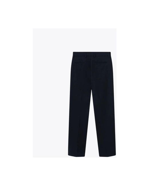 Les Deux Blue Suit Trousers for men
