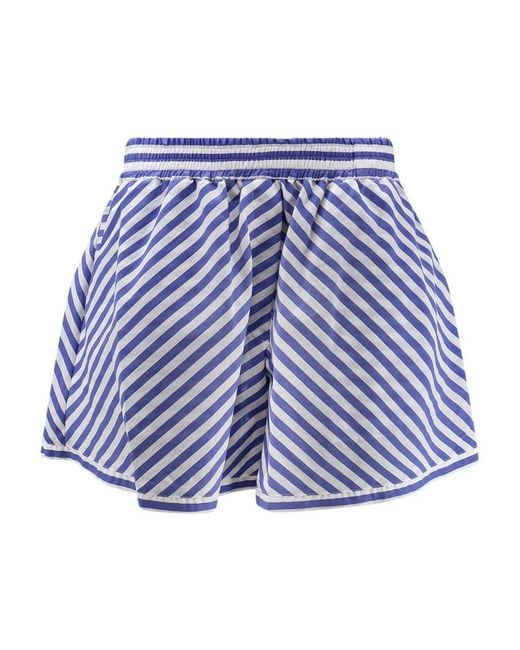 Lavi Blue Casual Shorts