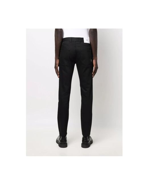 PT Torino Black Slim-Fit Jeans for men