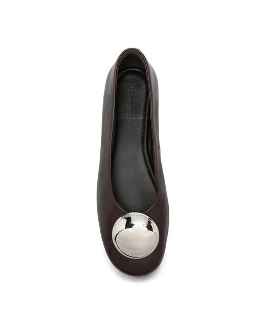 ADRIANNA FERETTI Black Ballerina Shoes