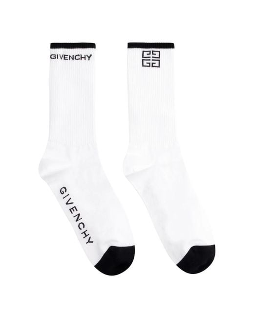 Givenchy White Socks for men