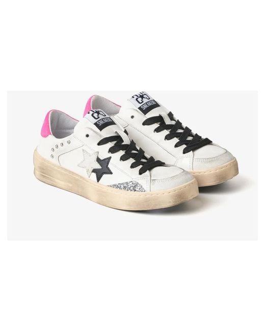 2 Star White Sneakers