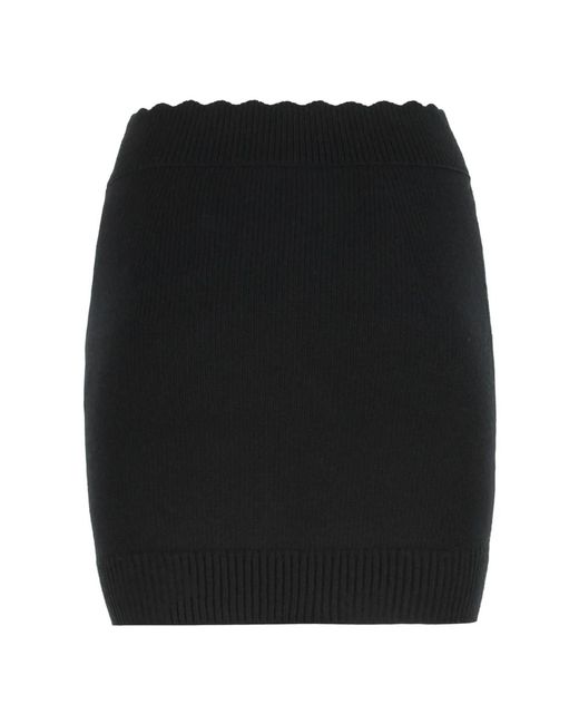 Chloé Fitted Mini Rok in het Black
